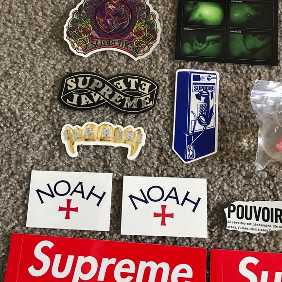 Supreme Sticker & Accessory Combo Pack - Picture 3 of 3